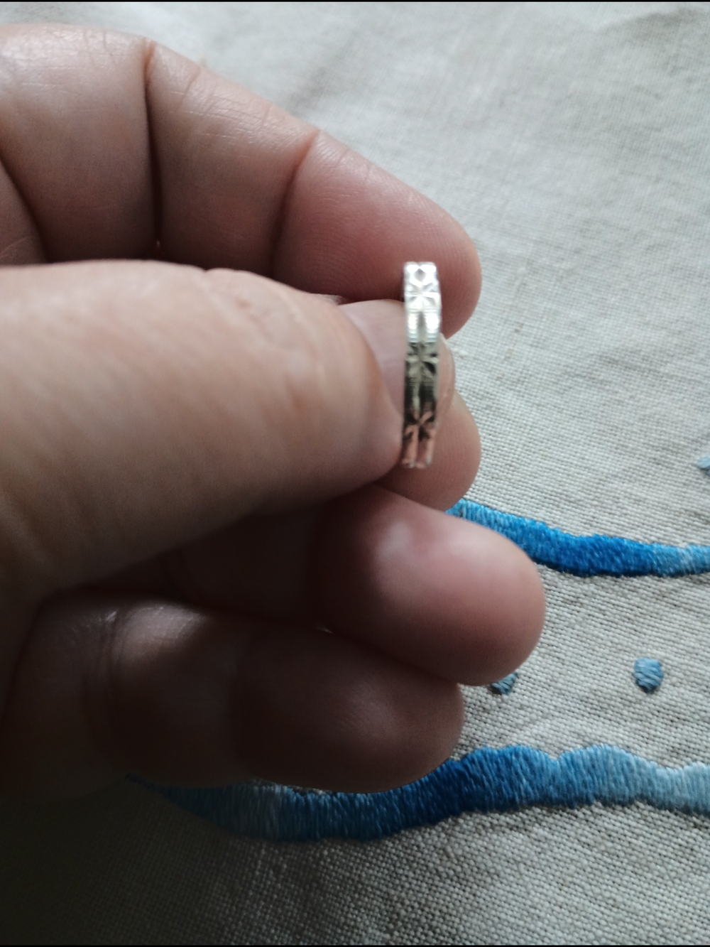 Vintage Sterling Silver Ring Size 7